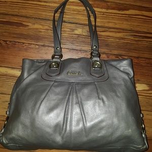 Coach Large Leather Ashley Satchel